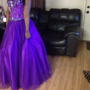 Purple Prom/Quinceanera dress